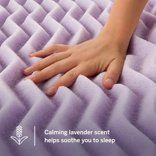 Gel Infused Memory Foam Mattress Topper Queen J361