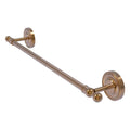 18 inch Brushed Bronze Towel Bar U47882