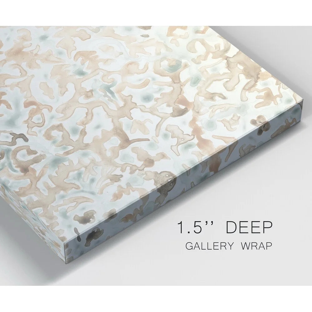 Terracotta Garden Tile II Gallery Wrapped Canvas 10x10 T300