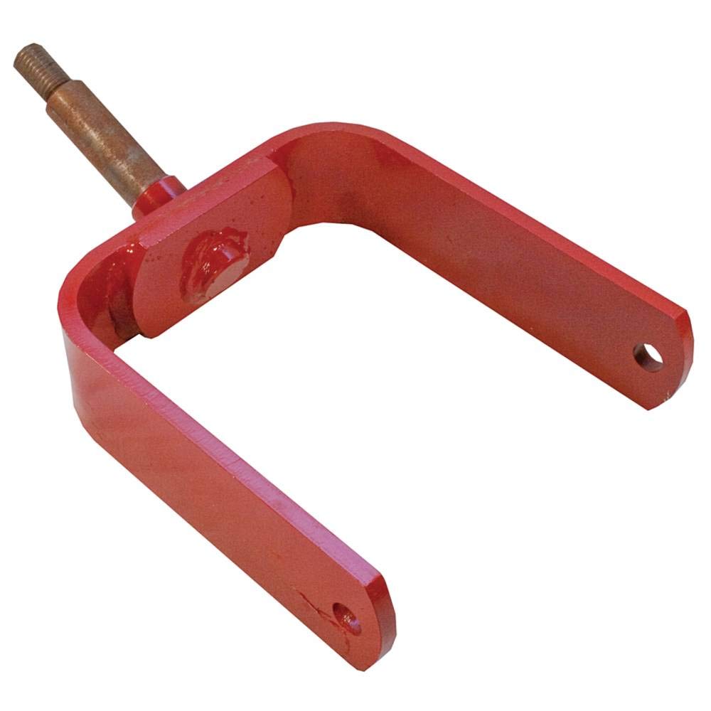 1/2 Inside Diameter Caster Yoke, 0.993 Shaft Size, Red Pack of 2 B372410