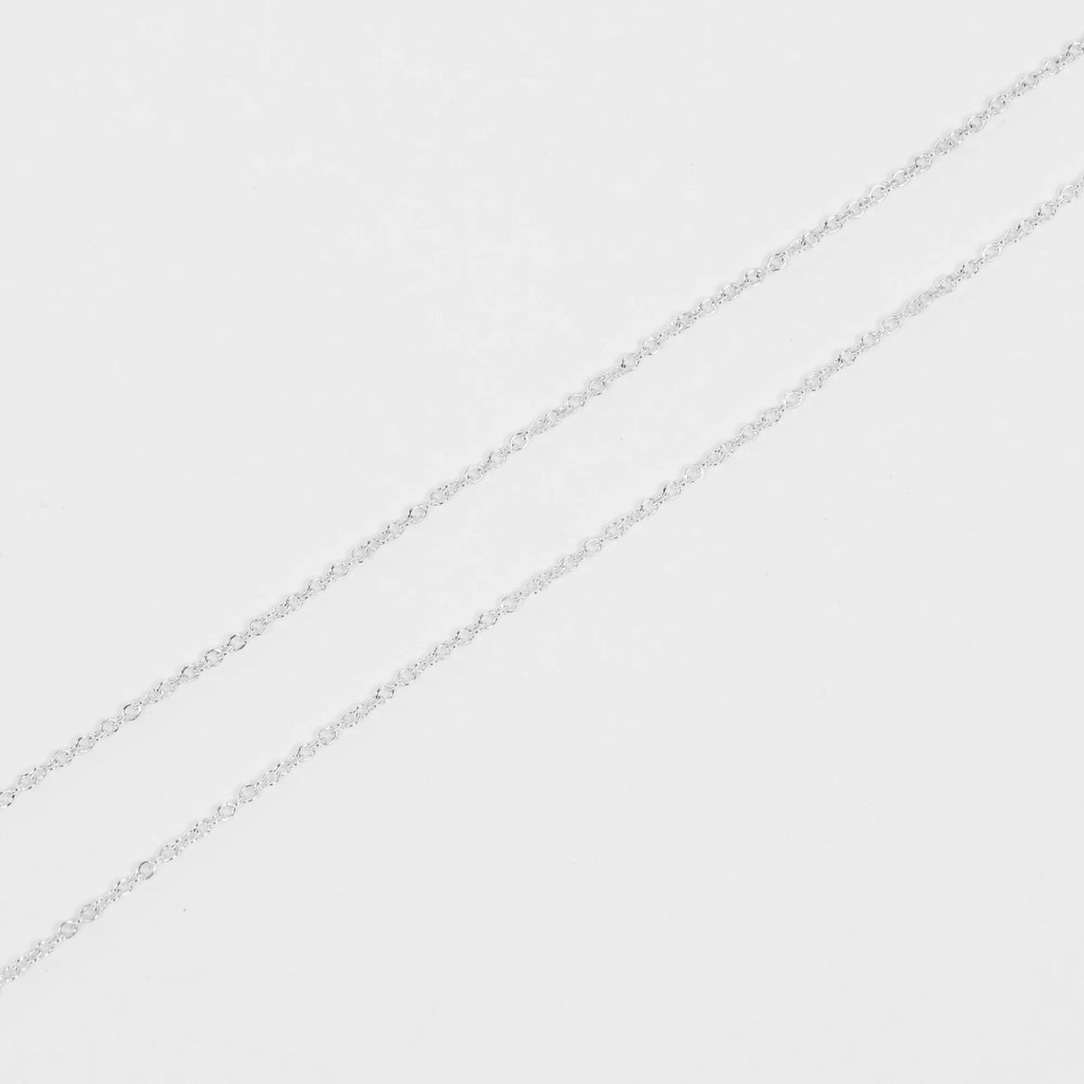 Open Heart Necklace 925 Silver Pink Sapphire Y4490