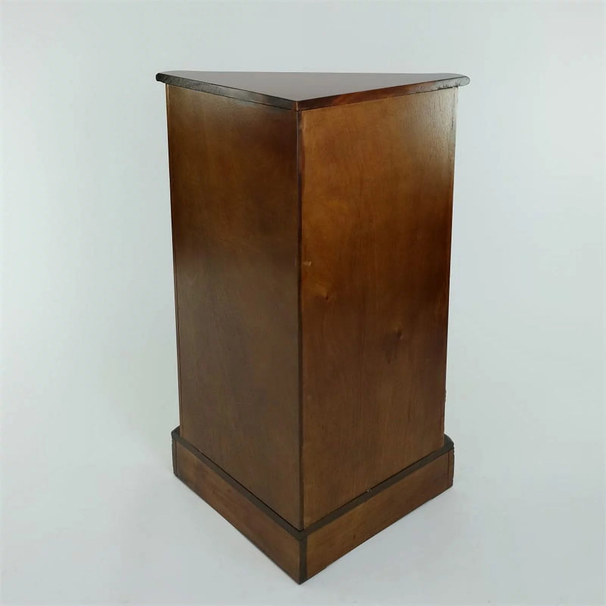 Brown Wood Corner Cabinet R9927