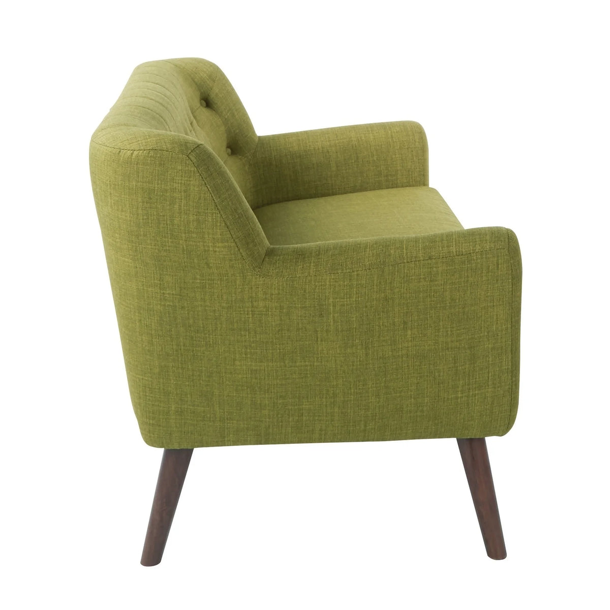 Navy Tufted Back Fabric Loveseat J334333