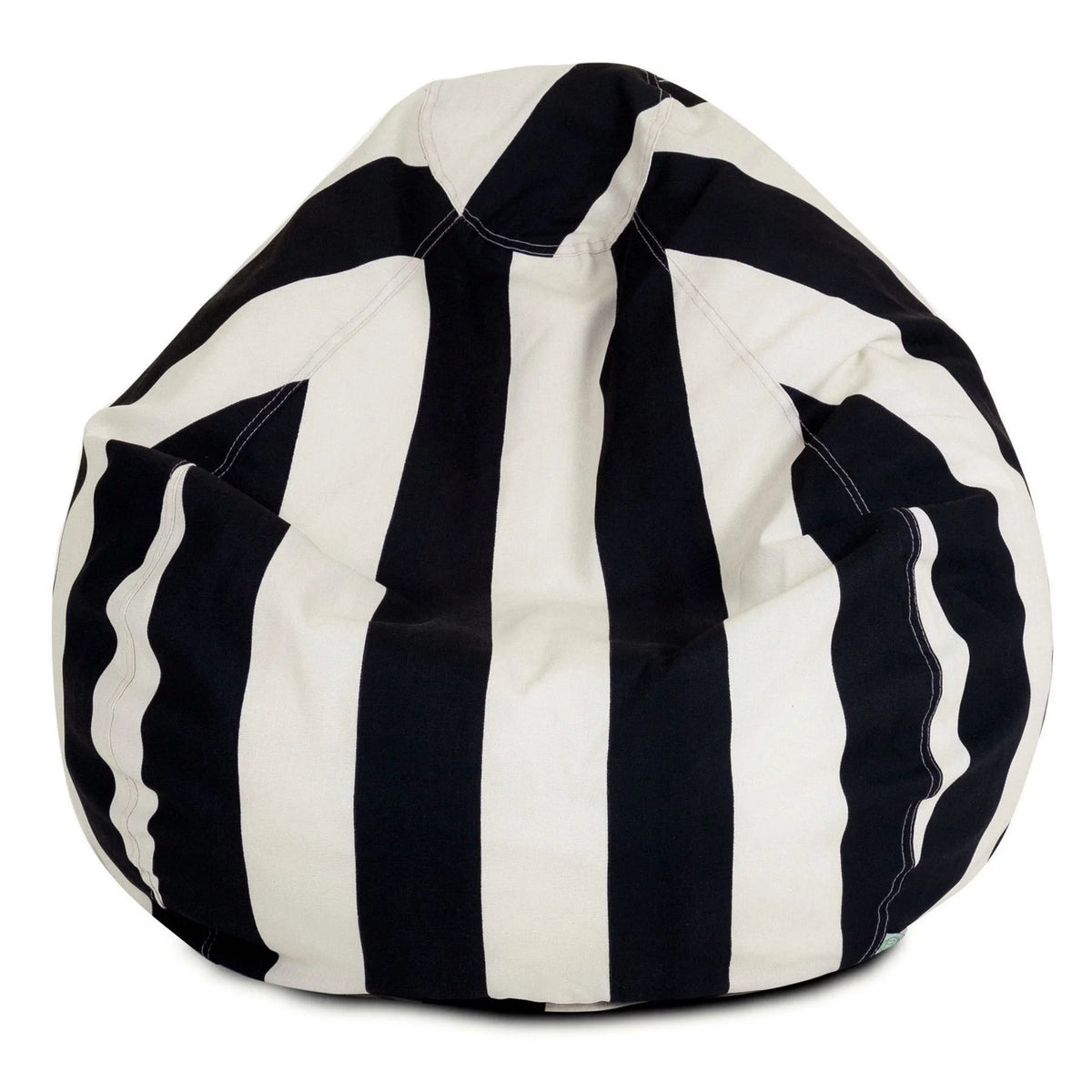 Vertical Stripe Large Classic Bean Bag Chair Q318375