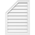 Octagonal Surface Mount PVC Gable Vent with Brickmoul Y41261