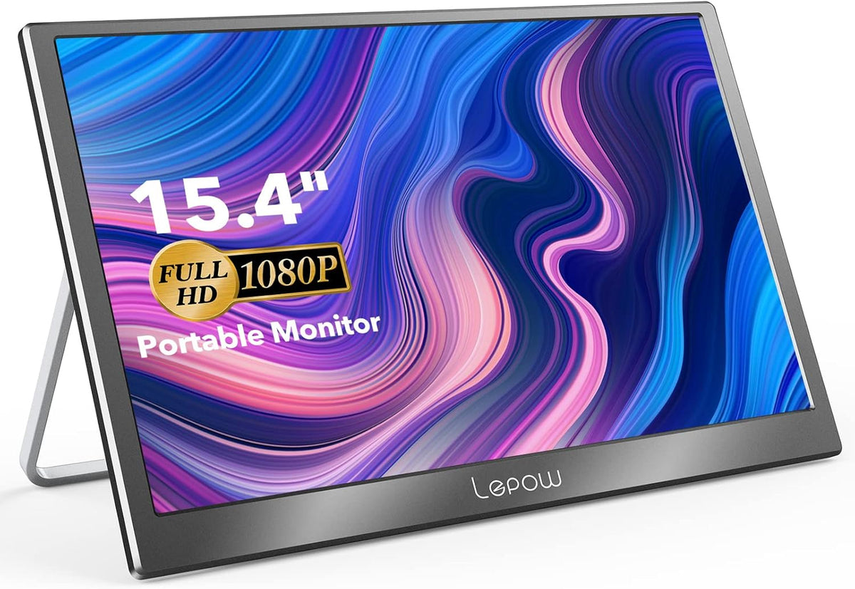 15.4 Inch FHD IPS Portable Monitor with Kickstand S866996