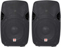 10 Passive 800W DJ PA Speakers ABS Lightweight Cabinet 8ohm F531811