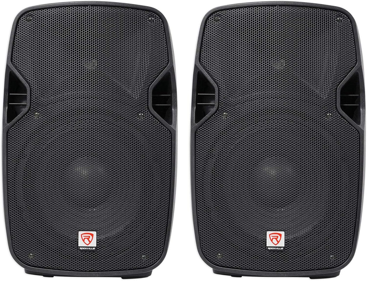 10 Passive 800W DJ PA Speakers ABS Lightweight Cabinet 8ohm F531811