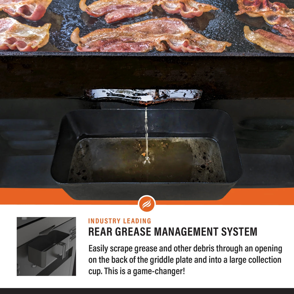 2 Burner Propane Griddle with Hood W5362