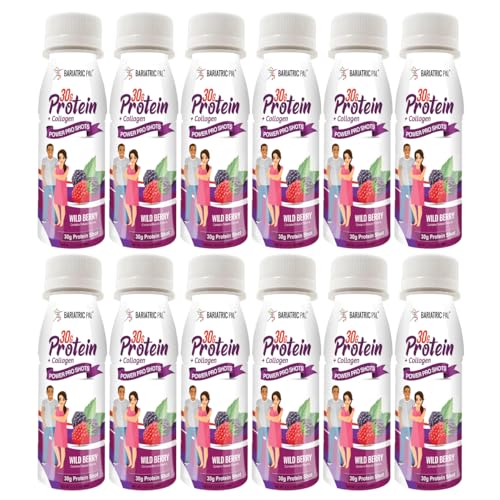 30g Whey Protein & Collagen Pro Shots - Wild Berry (24 Bottles) K2409