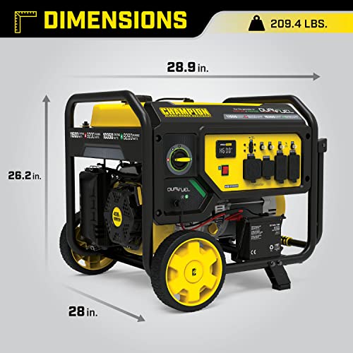15,000-Watt Portable Generator with Electric Start Q43130