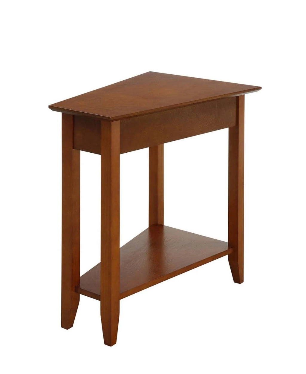 Cherry Wedge End Table O199542