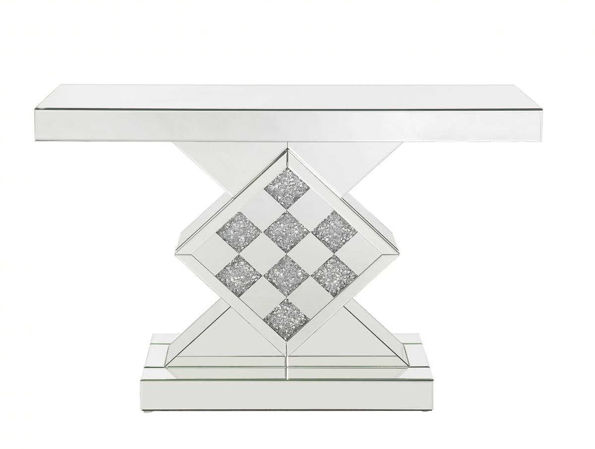 Mirrored Rectangular Console Table J89180