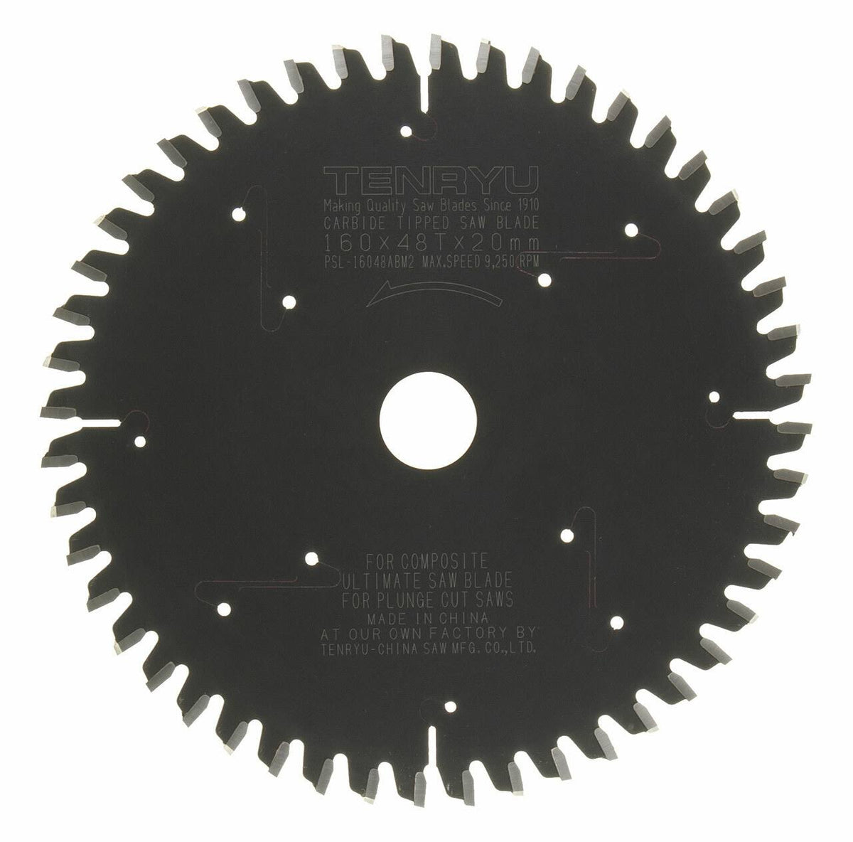 160mm Plunge-Cut Saw Blade 48T L739