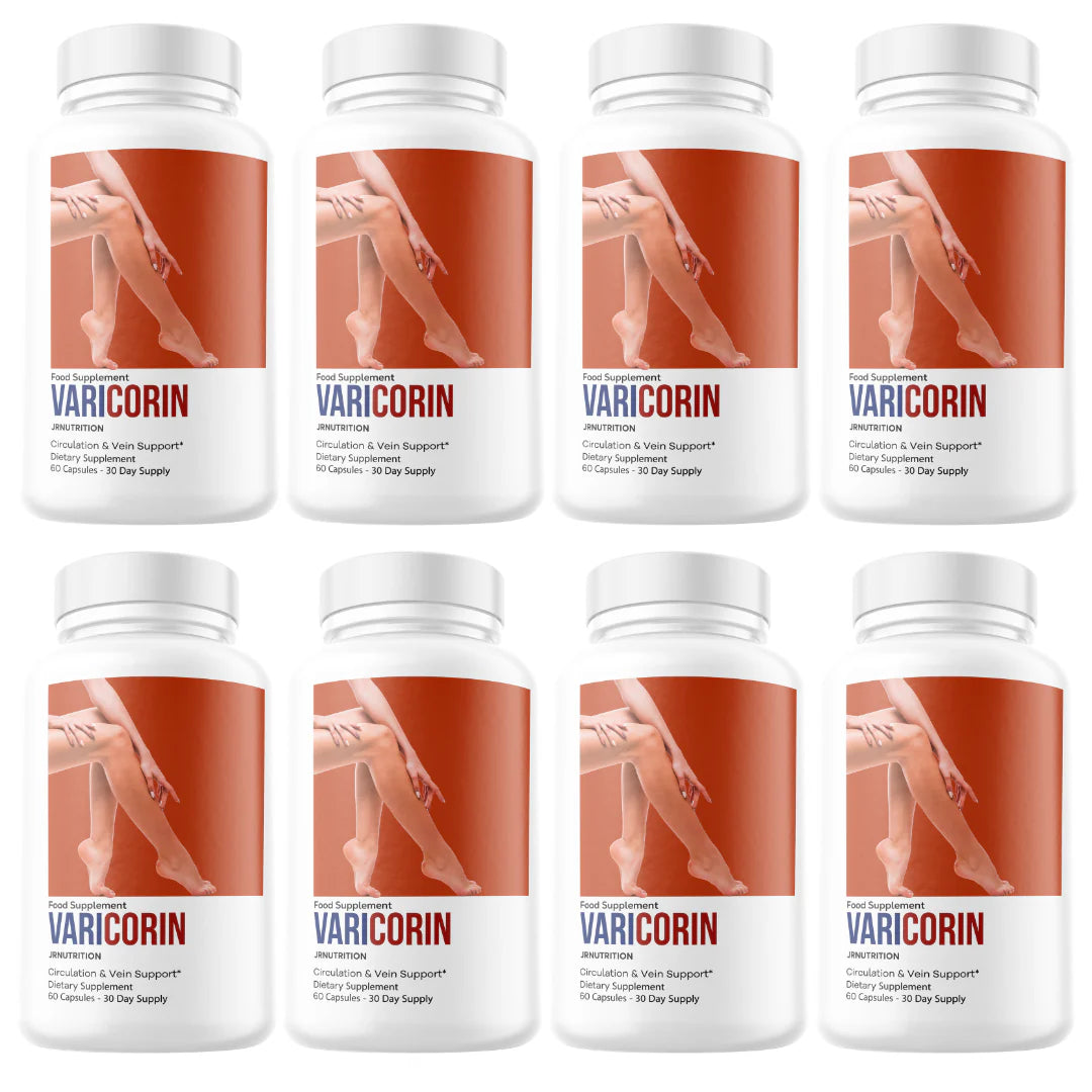 Circulation Vein Support Supplement 8 Bottles I640174