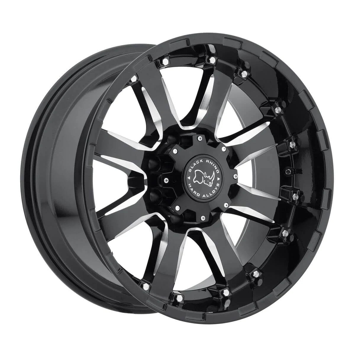 20x10 Gloss Black Wheel with 8x170 Bolt Pattern K413