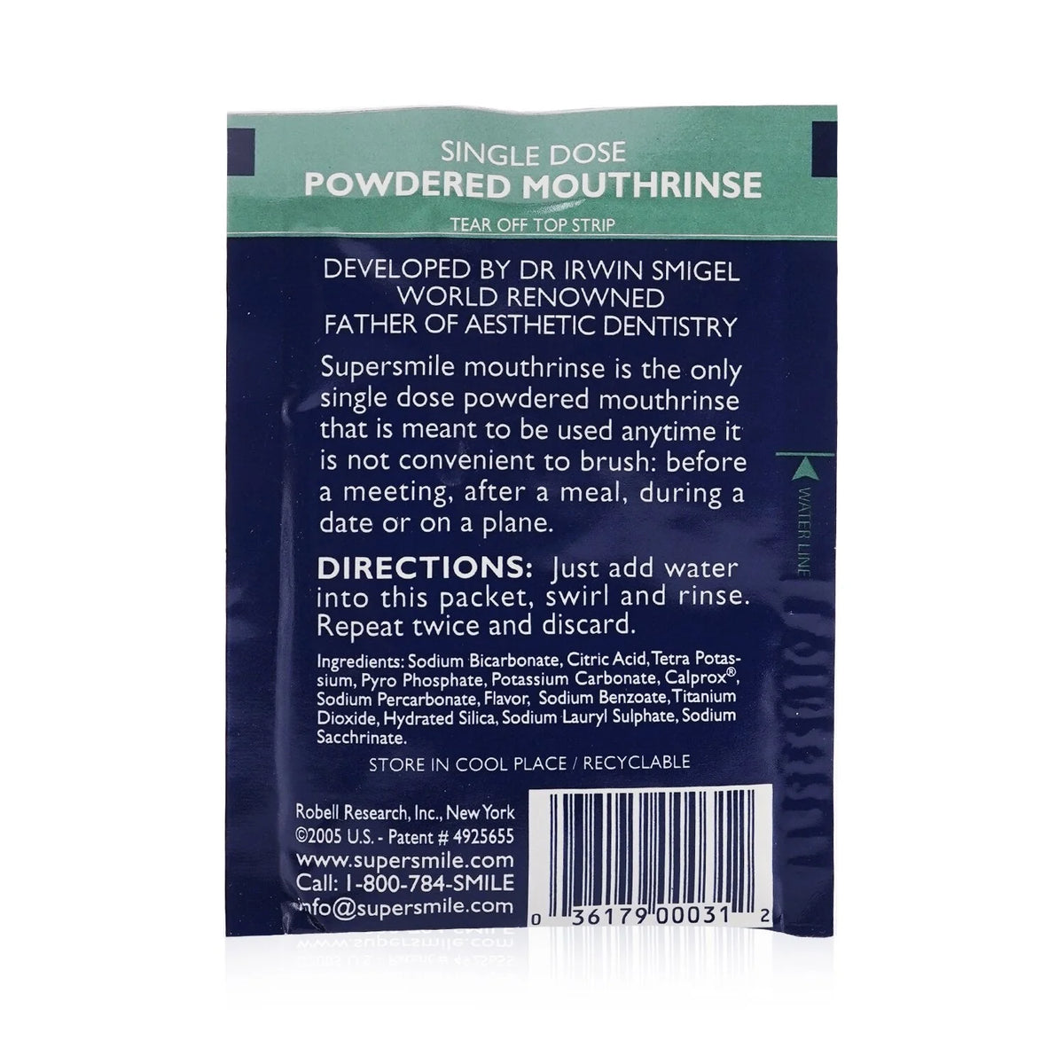 Single Dose Powdered Mouthrinse 60x1.7g/0.06oz P908473
