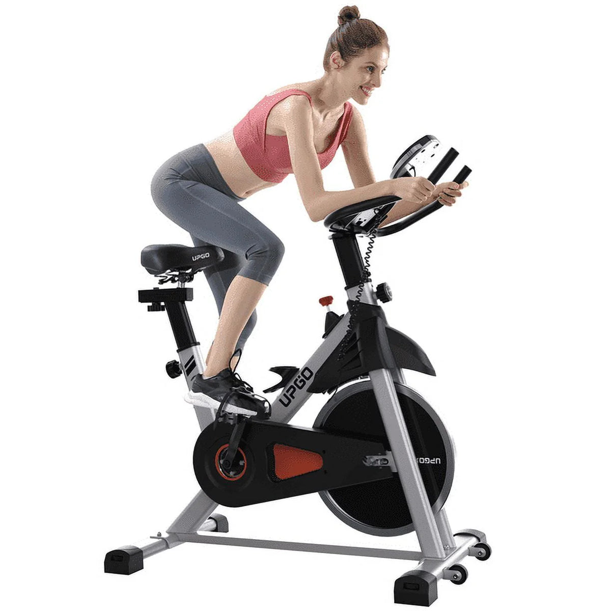 Indoor Cycling Bike 270lb Stationary Exercise Bicycle X4312