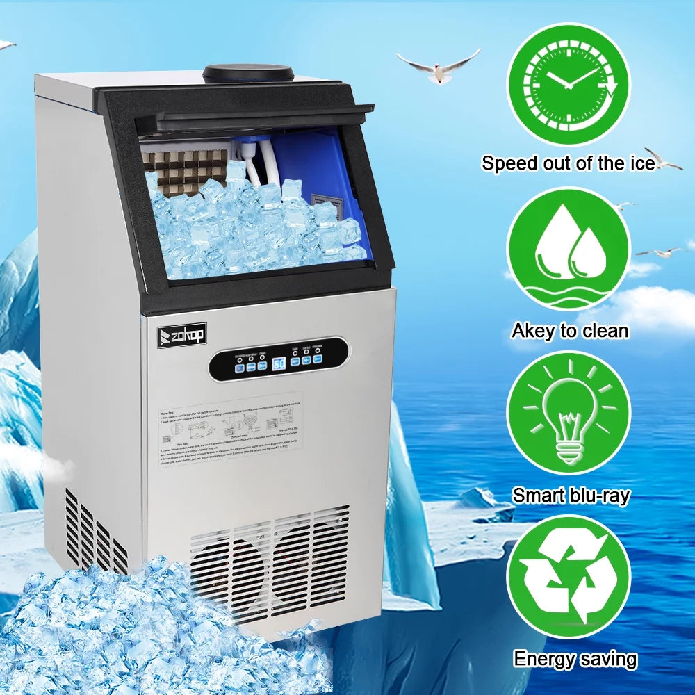 Commercial Stainless Steel Ice Maker N1630