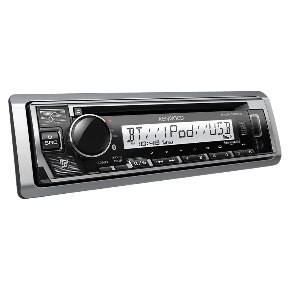 Marine CD Receiver and 6.5" 2-Way Marine Speakers C221722