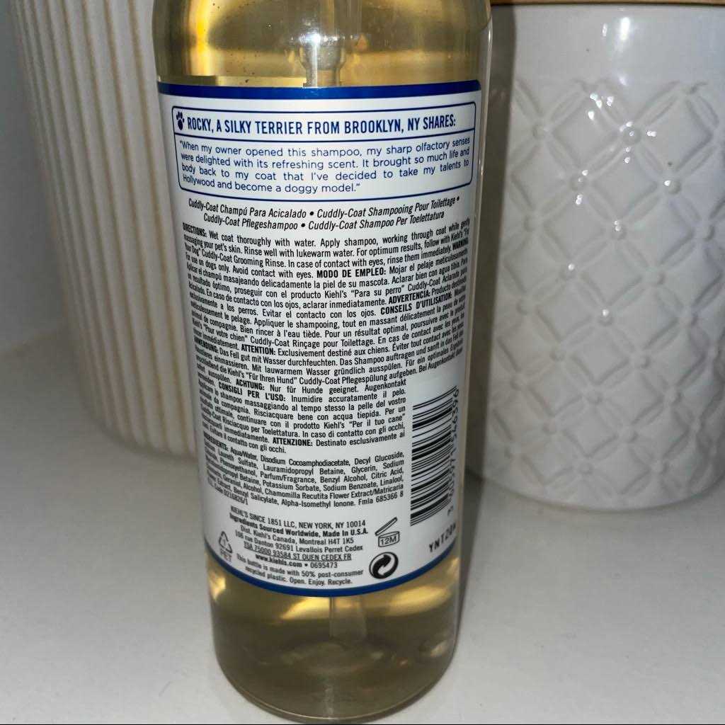 Pet Grooming Shampoo N5039