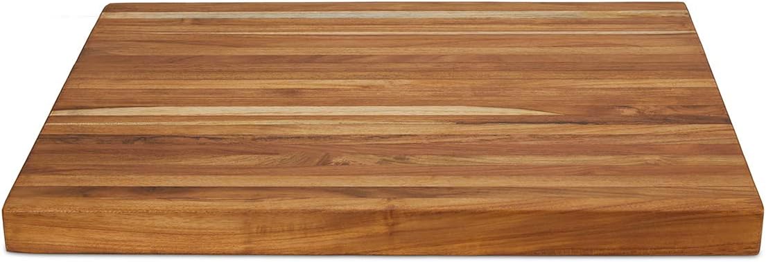 Extra-Large Teak Cutting Board with Hand Grip J725392