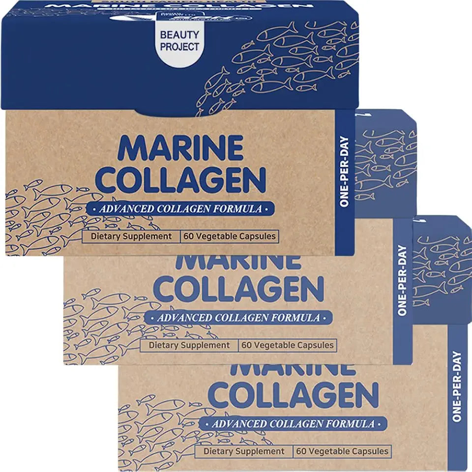 100% NZ Marine Collagen 60 Capsules A70641