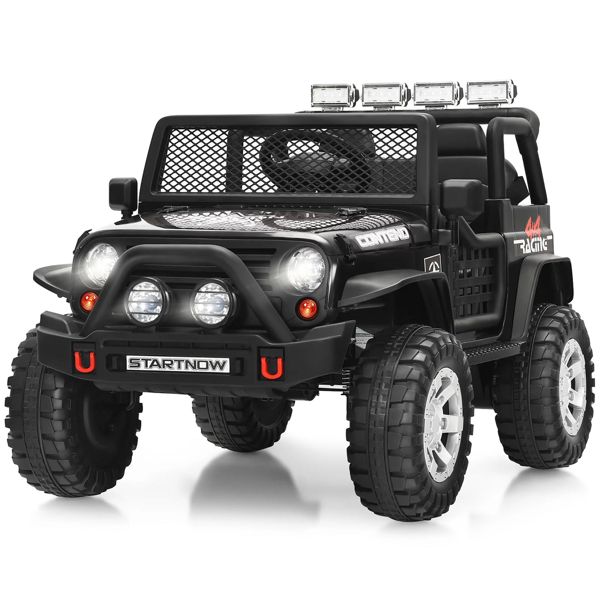 12V Kids Ride On Truck Electric Car with Lights&Music Red S207427