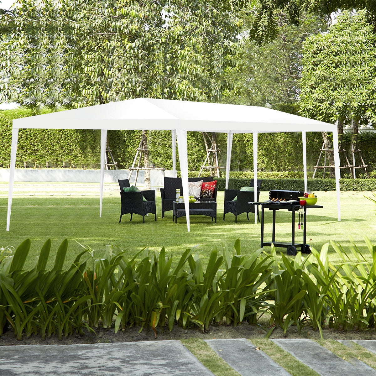10'x30' Heavy Duty Pavilion 5 Sidewall Canopy Z810