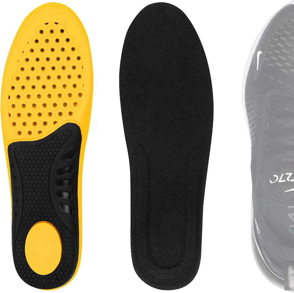 Arch Support Shoe Insoles Replacement Shoe Inserts US Men 4.5-5 Women 6-6.5 T756563