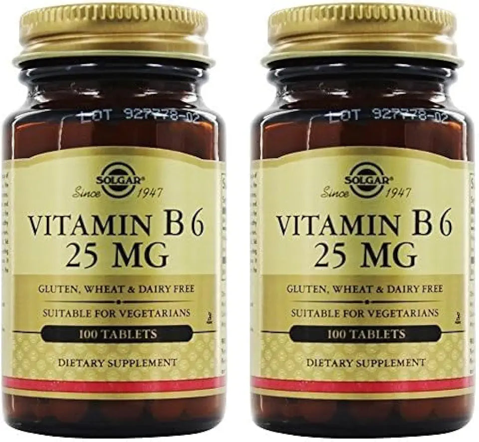 Vitamin B6 25 Mg 100 Tablets F68581