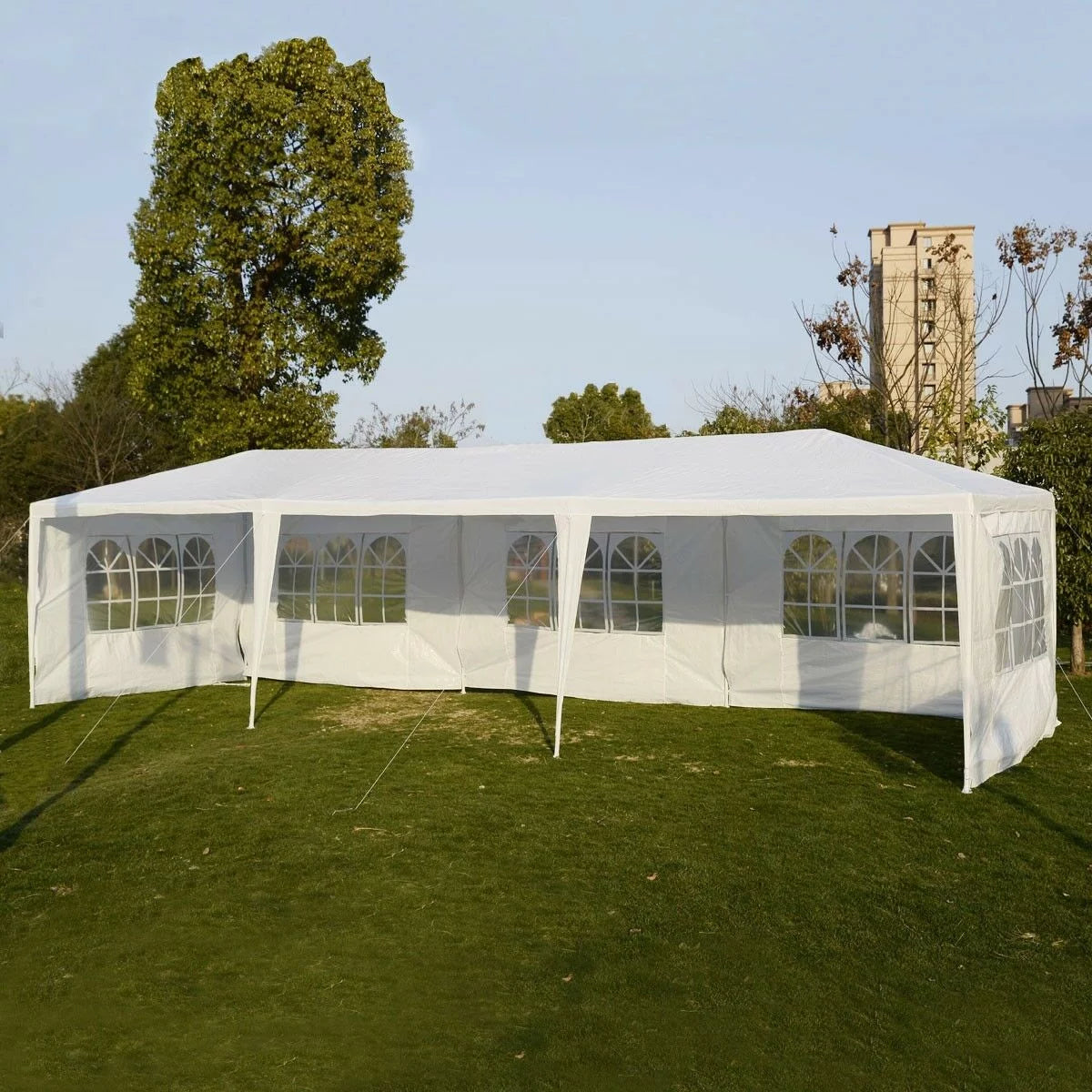 10'x30' Heavy Duty Pavilion 5 Sidewall Canopy Z810