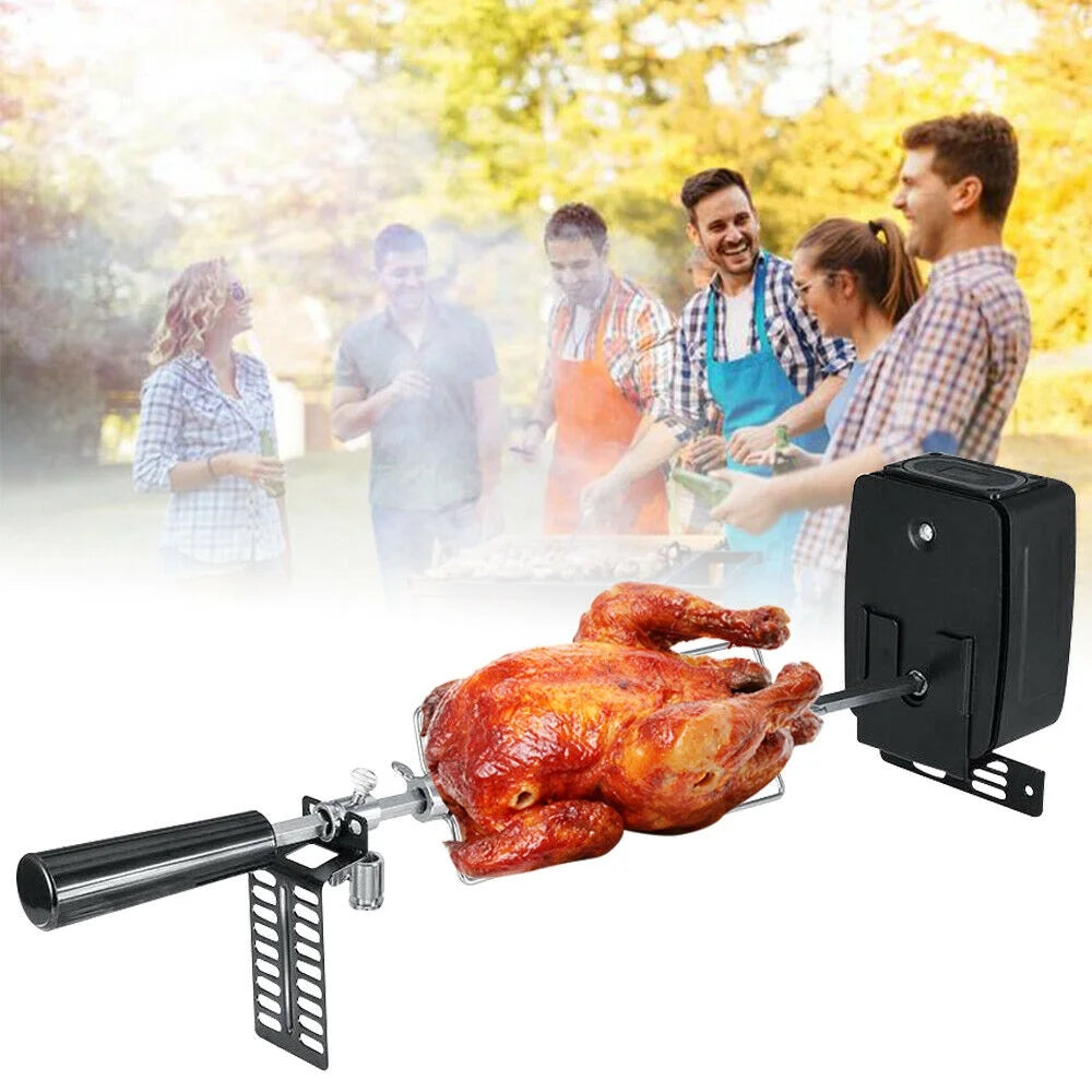 Stainless Steel Electric BBQ Rotisserie Motor Rod Kit H22618