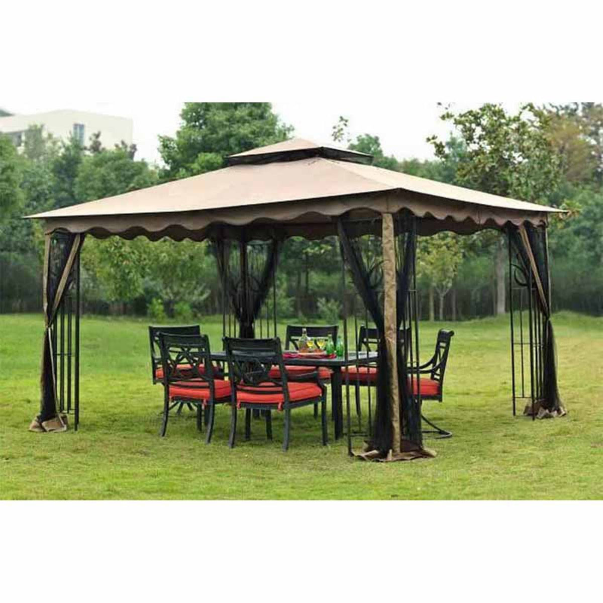 10x12 Gazebo Canopy Replacement Set U2325