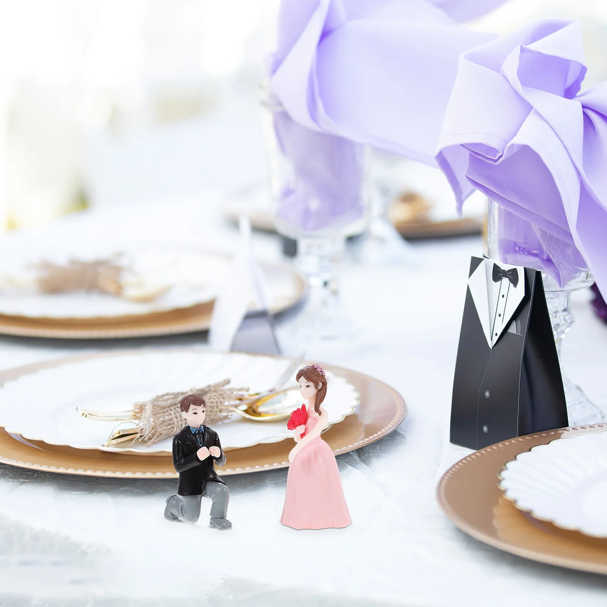 Mini Couple Doll Christmas Decorations X693026
