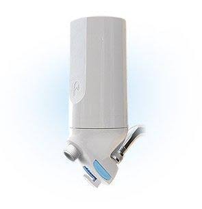 White Shower Filter and Countertop Drinking Purification System Combo N5053