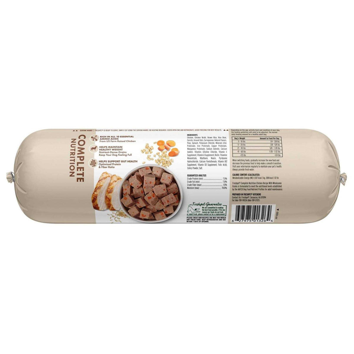 Natural Chicken Recipe Dog Food G762