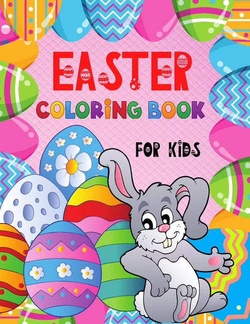Easter Coloring Book for Kids with Cute Illustrations and Beautiful Patterns R3193