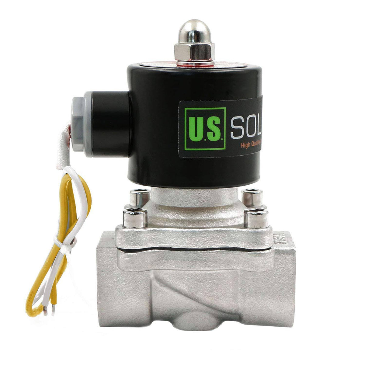 3/4x22 Stainless Steel Electric Solenoid Valve 110VAC Normally Closed I86781