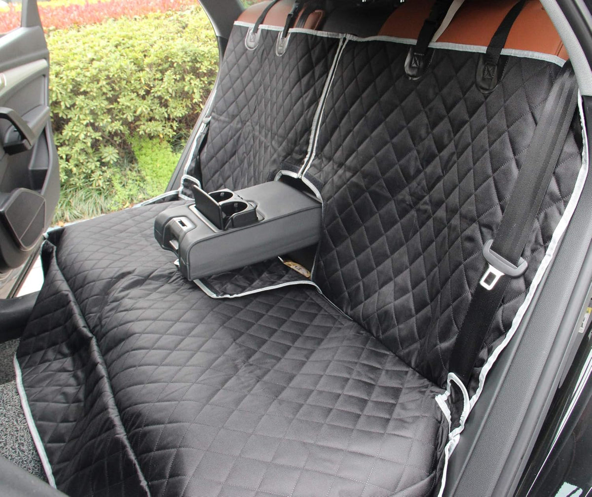 Waterproof Non-Slip Dog Car Seat Cover with Side Flap S37002