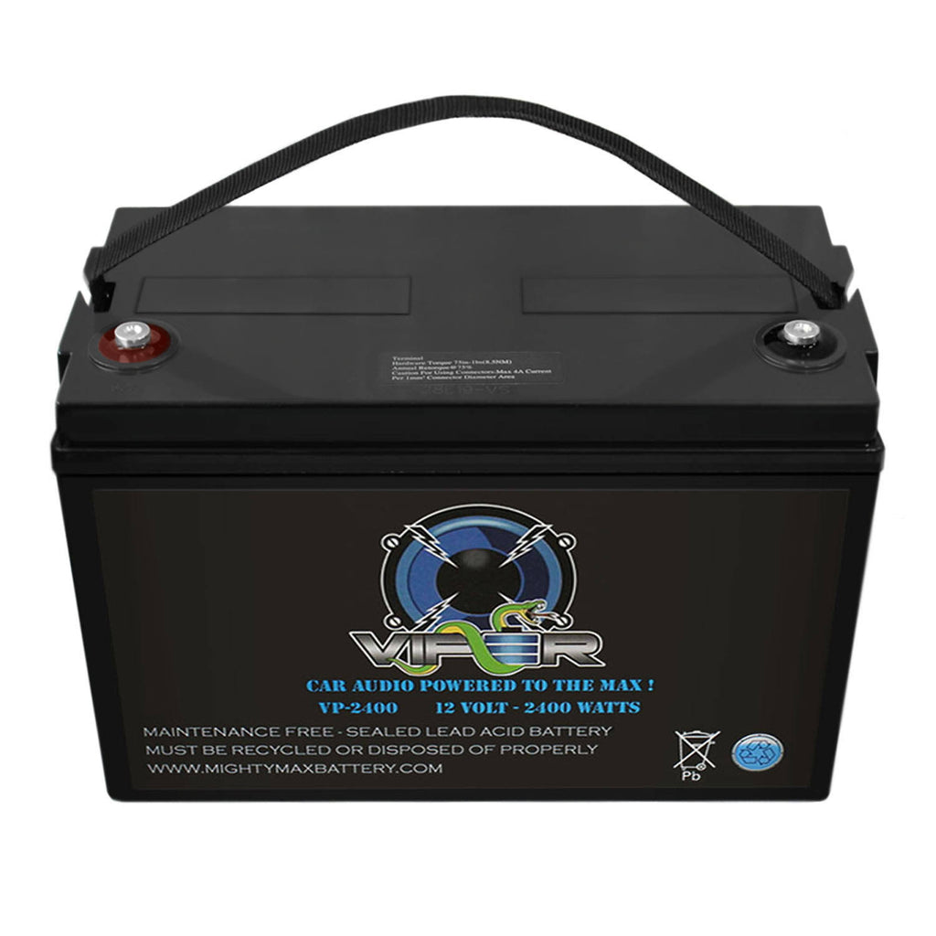12V 2400 Watt Power Cell Battery with Terminal Hardware E927