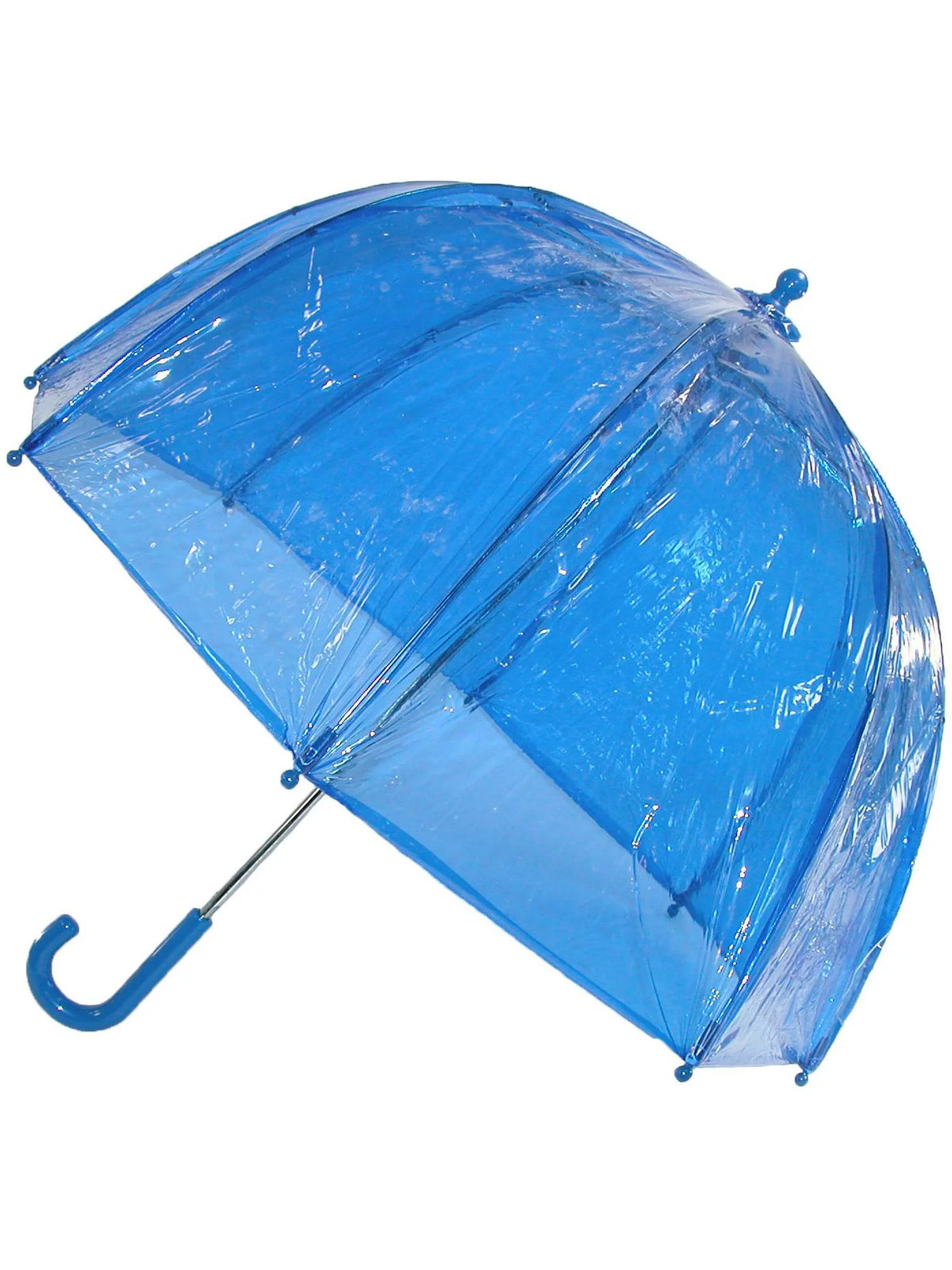 Blue Kids Clear Bubble Umbrella L809