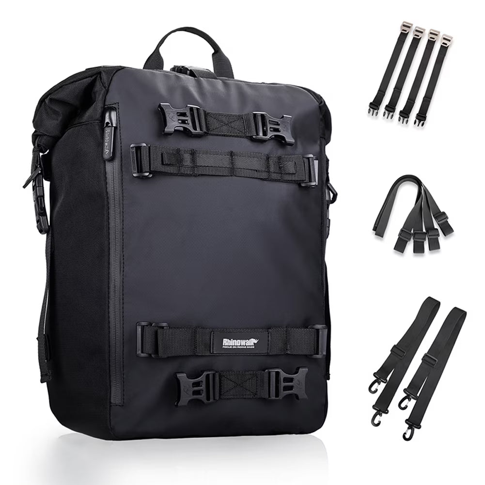 Waterproof Motorcycle Saddle Rack Trunk Luggage Bag W72472