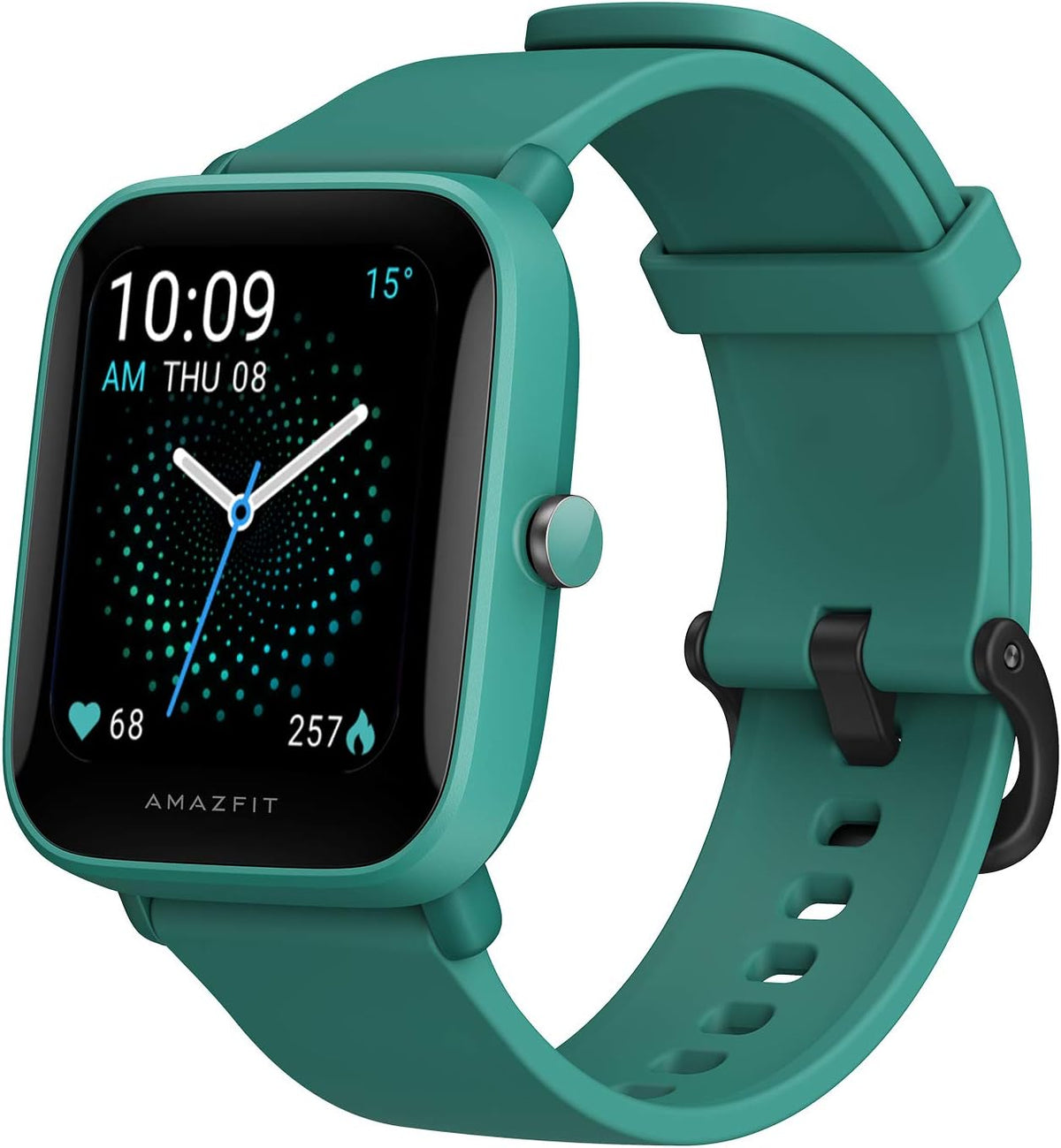 Smart Watch with Alexa Built-In, GPS Fitness Tracker, 5 ATM Water Resistant (Green) P110