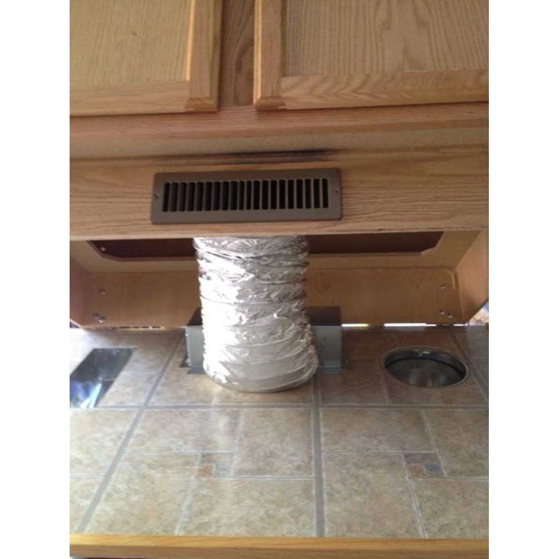 Under Cabinet Toe Kick Ducting Kit S561