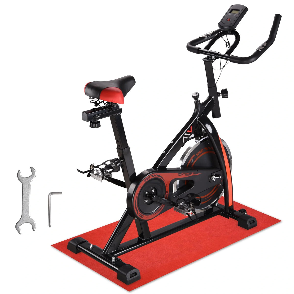 Foldable Stationary Upright Exercise Bike X7741