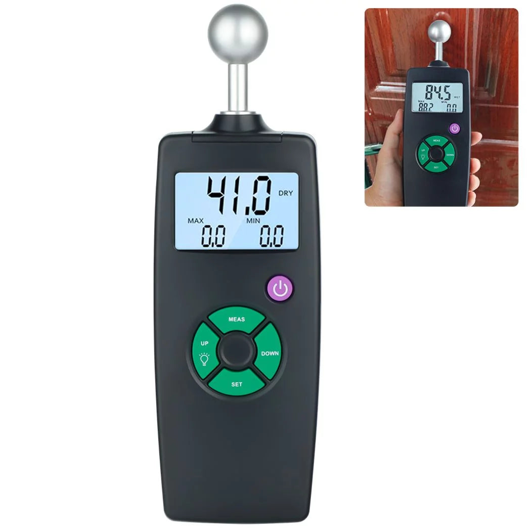 Pinless Digital Moisture Meter with LCD Display L120238