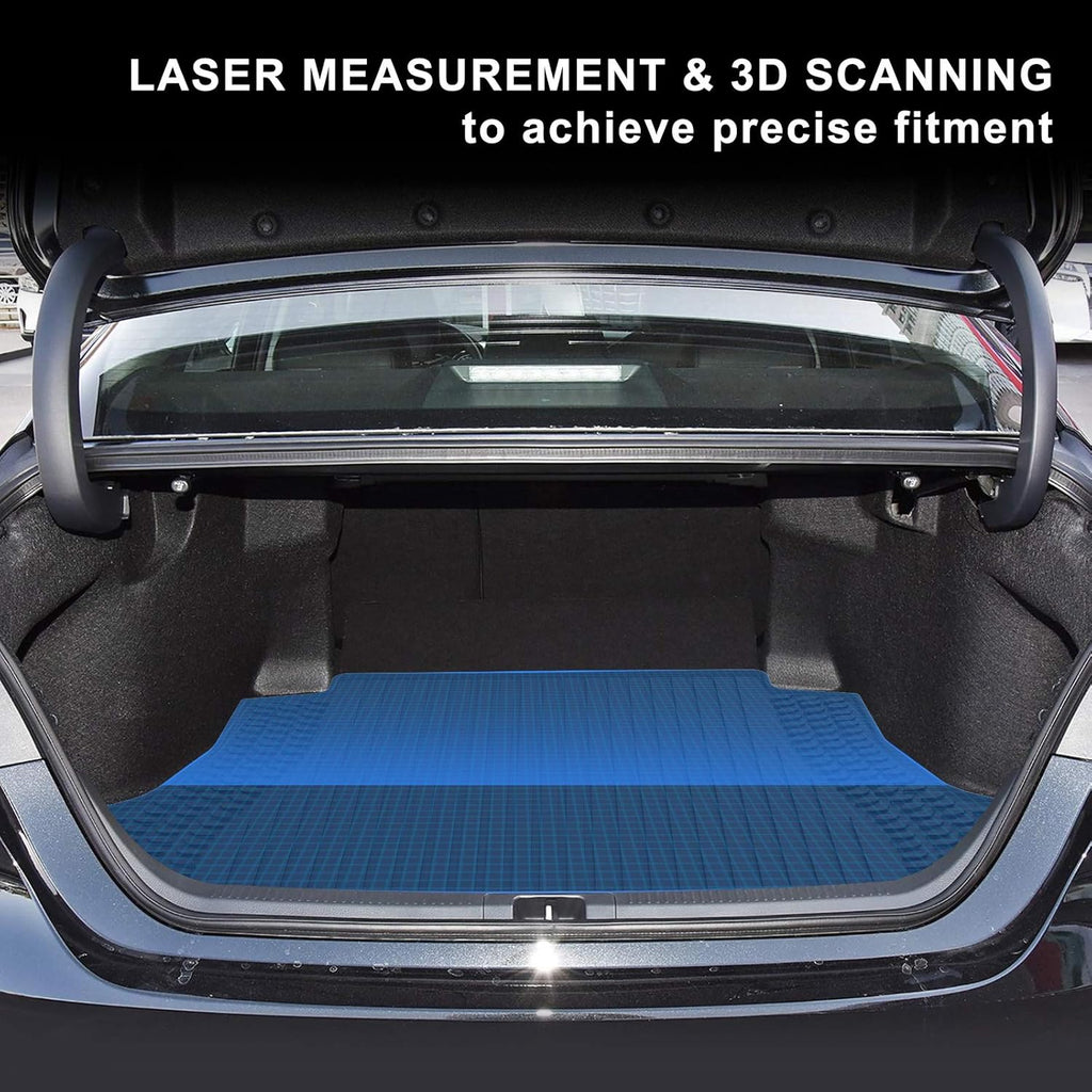 Black TPE Cargo Trunk Mat Pack of 2 H8255
