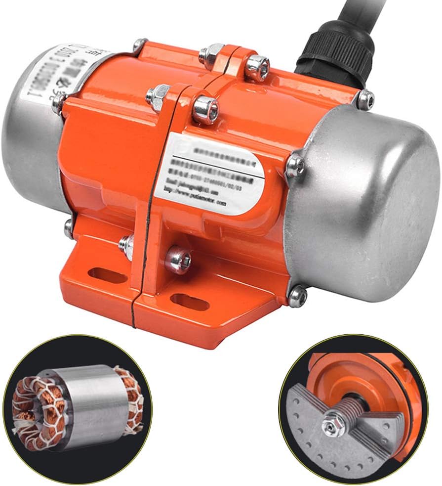 100W Concrete Vibrator AC 110V 3600rpm Aluminum Alloy Pack of 2 J5171