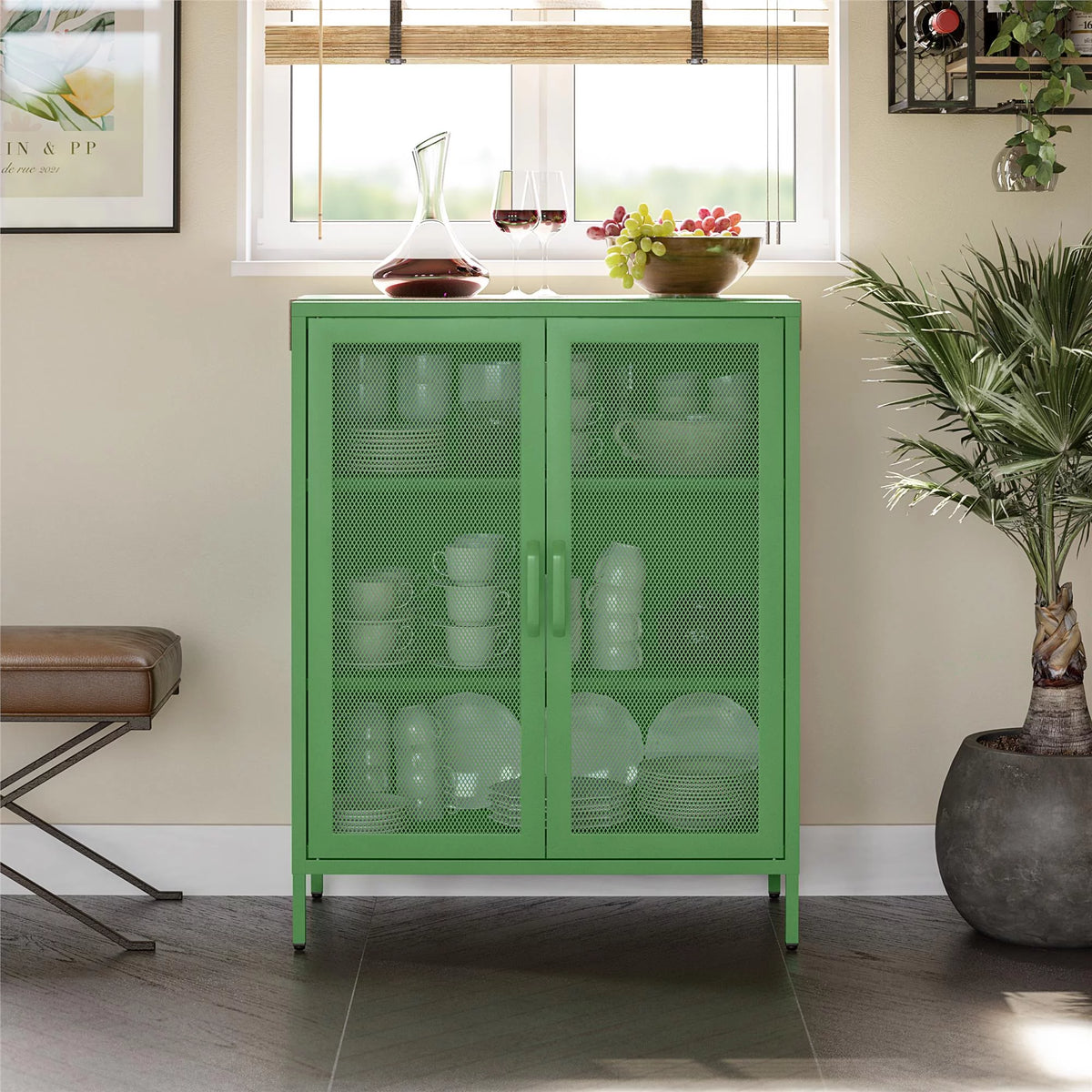 2 Door Accent Cabinet A37325